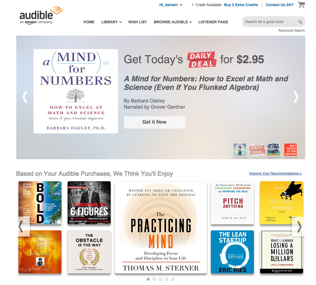 Why I Love Audiobooks