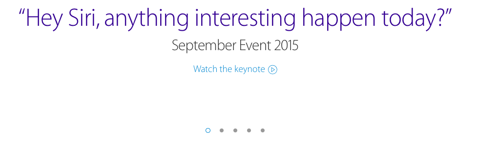 Thoughts/Recap of Apple’s iPhone 6S & 6S Plus Event